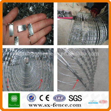 Alibaba China Fábrica Razor Barbed Wire / Fake Razor Wire